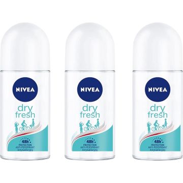 Nivea - Deo Roller - Dry Fresh - 3 x 50 ml