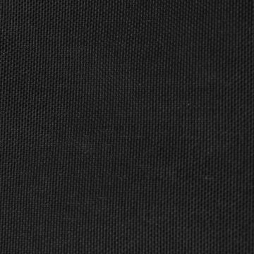 VidaLife Zonnescherm driehoekig 3,6x3,6x3,6 m oxford stof zwart