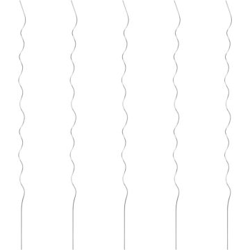 VidaLife Plantenstok spiraal 170 cm gegalvaniseerd staal 5 st