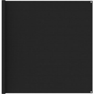 VidaLife Tenttapijt 200x400 cm zwart