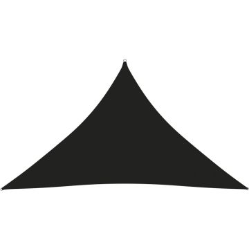 VidaLife Zonnescherm driehoekig 4x4x5,8 m oxford stof zwart