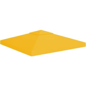 VidaLife Prieeldak 2-laags 310 g/m² 3x3 m geel