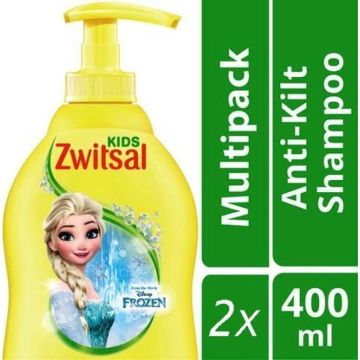 Zwitsal Frozen Anti-Klit Shampoo -2 x 400 ml - Kids