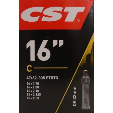 CST - Binnenband Fiets - Hollands Ventiel - 32 mm - 16 x 1.75 - 2.50