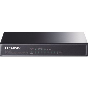 TP-Link TL-SF1008P - Netwerk Switch - PoE