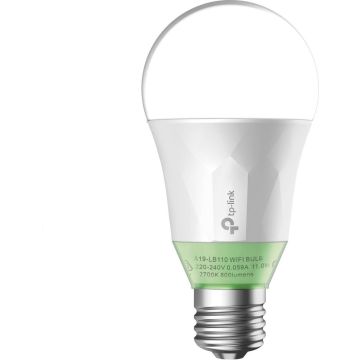 TP-Link LB110 - Wifi Smart Bulb - E27 - Dimbaar wit licht