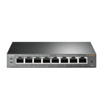 TP-Link TL-SG108PE - Netwerkswitch - 8-Poorten - Smart Switch - PoE