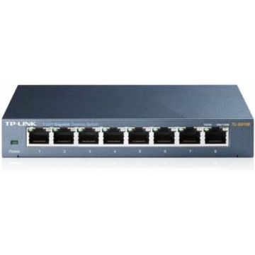 TP-Link TL-SG108 - Netwerk Switch - Unmanaged - 8 poorten