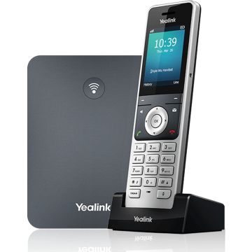 Yealink W76P - Vaste telefoon - IP + DECT telefoon - Grijs