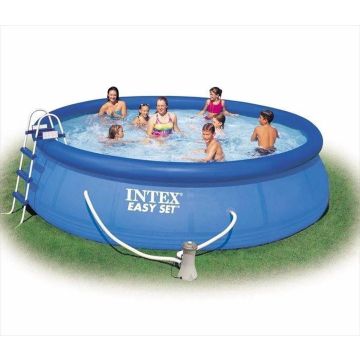 Intex Easy Set zwembad 457 x 107 cm (met reparatiesetje)