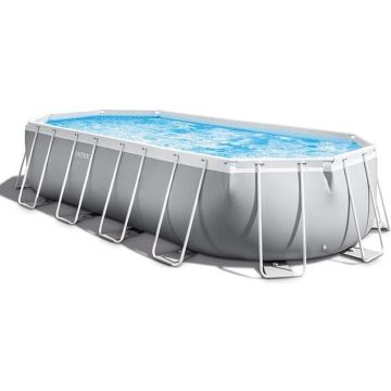 Intex Prism Frame zwembad - complete set met zeilen, filter en trap - 610x305x122cm