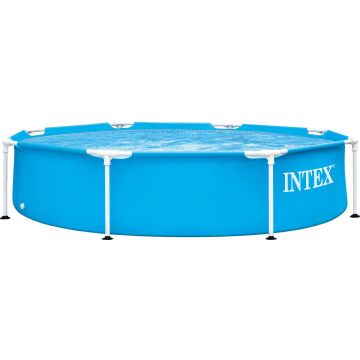 Intex - Zwembad - Metal Frame - Rond - 244x51cm - Blauw