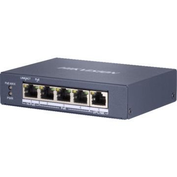 Hikvision 4 Port Gigabit Unmanaged POE Switch