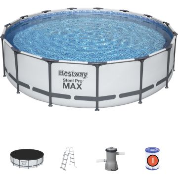 Bestway Steel Pro Zwembad max set rond 457