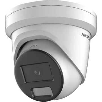 Hikvision DS-2CD2347G2H-LIU 2.8mm 4 MP Smart Hybrid Light Dual Illumination turret IP beveiligingscamera met microfoon