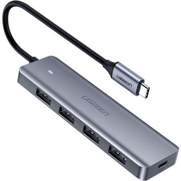 Ugreen USB C Hub 5 in 1 met 4x USB 3.2 en 1x Micro USB