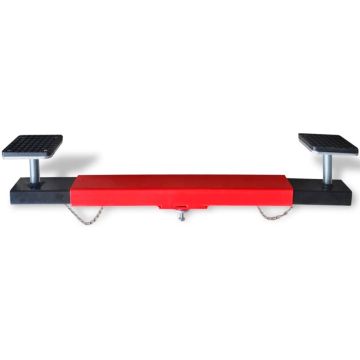 vidaXL Dwarsbalk adapter 2 ton rood