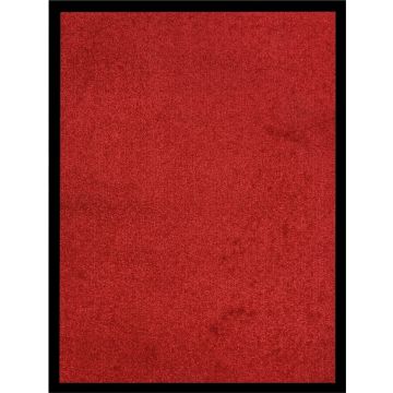 vidaXL Deurmat 40x60 cm rood