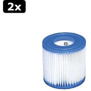 2x Intex 29007 Filter Cartridge Type H voor Zwembad 1 Stuk