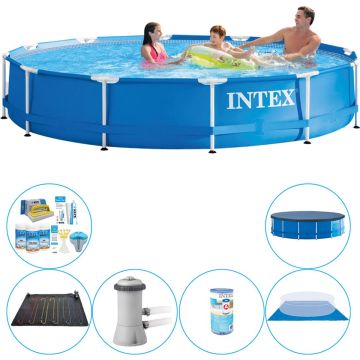 Metal Frame Pool Zwembad Super Deal - 366 x 76 cm