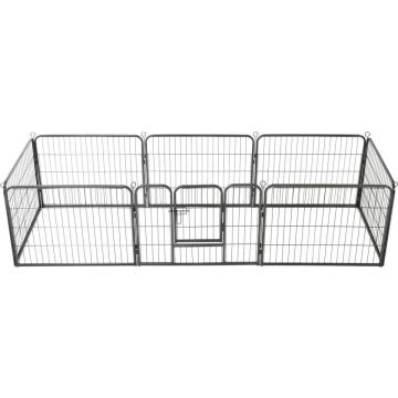 Hondenhok 80x60 cm (Incl Hondentouw) - Honenkooi - Hondenren - Hondenkennel