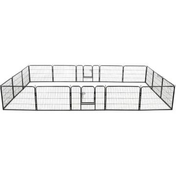 Hondenhok 60x80 cm (Incl Hondentouw) - Honenkooi - Hondenren - Hondenkennel