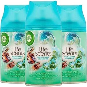 Airwick Freshmatic Max Navulling – Turquoise Oasis - 3 x 250 ml