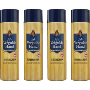 De Vergulde Hand Scheerschuim - Voordeelverpakking 4 x 250 ml