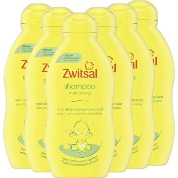Zwitsal - Shampoo - 6 x 200 ml - Voordeelverpakking