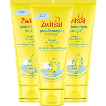 Zwitsal - Haargel Goedemorgen - 3 x 100ml - Voordeelpack