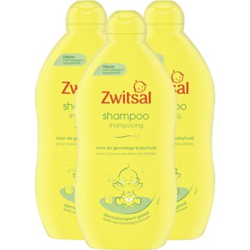 Zwitsal - Shampoo - 3 x 500 ml - Voordeelpack