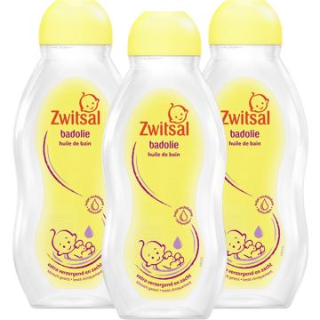 Zwitsal - Baby Badolie - 3 x 200ml - Voordeelpack