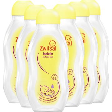 Zwitsal - Baby Badolie - 6 x 200ml - Voordeelverpakking