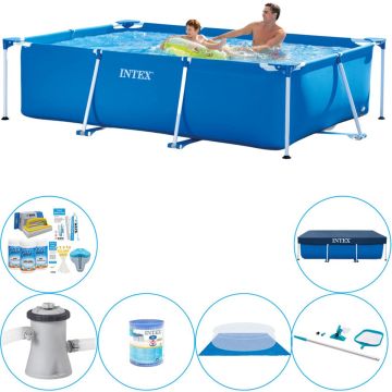 Frame Pool Zwembad - 260 x 160 x 65 cm - Inclusief Accessoires
