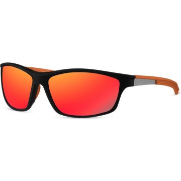 Cwi Sportzonnebril Unisex Cat.3 Oranje/zwart (cwi5005)