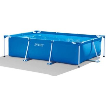 Zwembad Intex Metal Frame Pool 300x200x75 cm + afdekhoes Bestway - Sterk opzetzwembad - familiebad