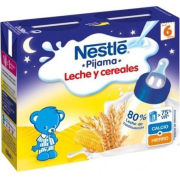 Nestle Nestla(c) Milk Porridge With 8 Cereals 2 X 250ml