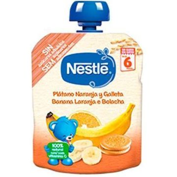 Nestle Naturnes Banana - Orange - Biscuit 6m 90g