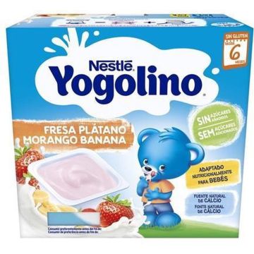 Nestle Nestle Yogolino Fresa Y Platano 6m 4x 100g