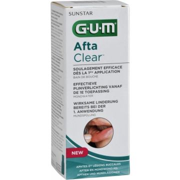 G.u.m. Aftaclear mondspoeling 120 ml - medisch hulpmiddel