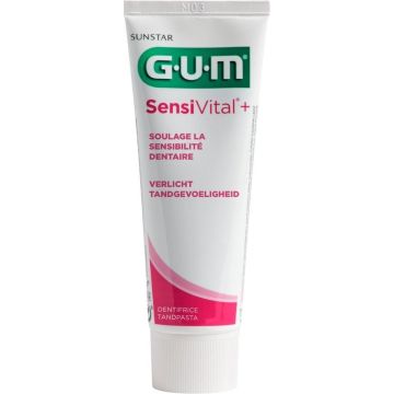 G.u.m. Sensivital - Tandpasta - 75 ml - versterkt tandglazuur