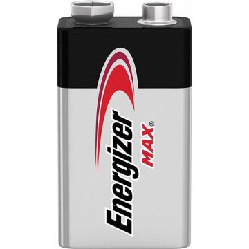 Energizer batterij MAX -9V 6LR61 E-Block 1St.