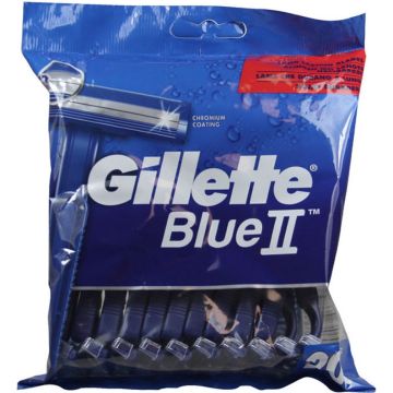 Gillette - Blue II Disposable Razors 20 pcs
