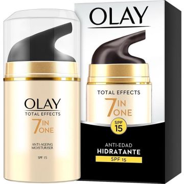 Anti-Veroudering Hydraterende Crème Olay Total Effects SPF 15 (50 ml) (50 ml)