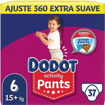 Dodot Dodot Pants Activity Size 6 Diaper-pant 15 - + Kg 37 U