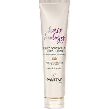 Conditioner Hair Biology Frizz &amp; Luminosidad Pantene (160 ml)