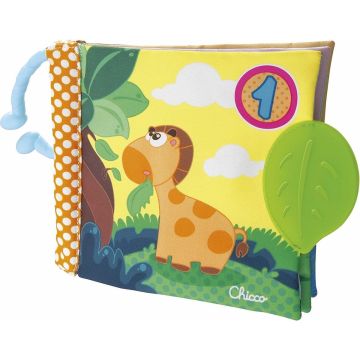 Chicco Babyboekje Junior 19 X 19 Cm Polyester Geel/groen