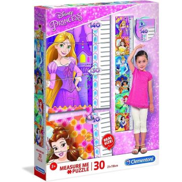 Clementoni Legpuzzel Disney Princess Measure Me 30 Stukjes