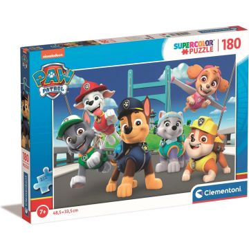 Clementoni - Puzzel 180 Stukjes Paw Patrol, Kinderpuzzels, 7-9 jaar, 29780