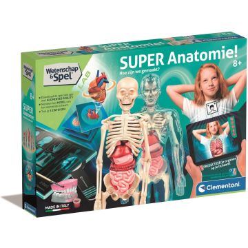 Clementoni Wetenschap &amp; Spel - Super Anatomie - Het Menselijk Lichaam - Educatief Speelgoed - Vanaf 8 jaar